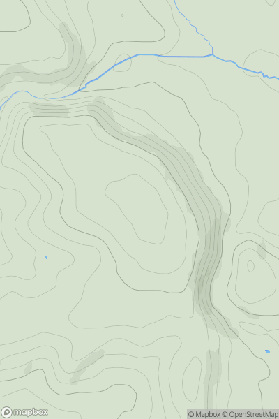 Thumbnail image for Park Wood Hill [Neath to Chepstow] showing contour plot for surrounding peak